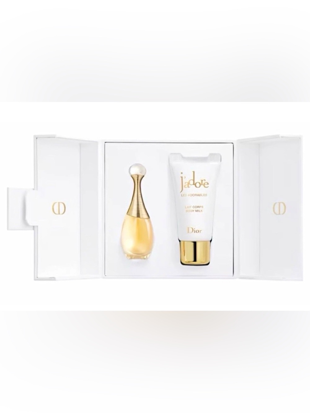 Dior J'adore Gift Set Travel Size Spray Fragrance + Body Milk Set